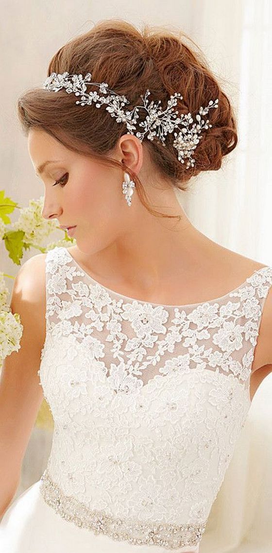 hermosos peinado para novias