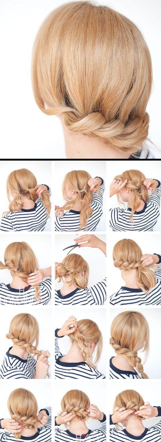 paso a paso cabello recogido
