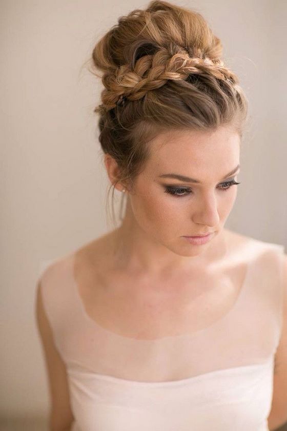 peinado para novia recogido en dona