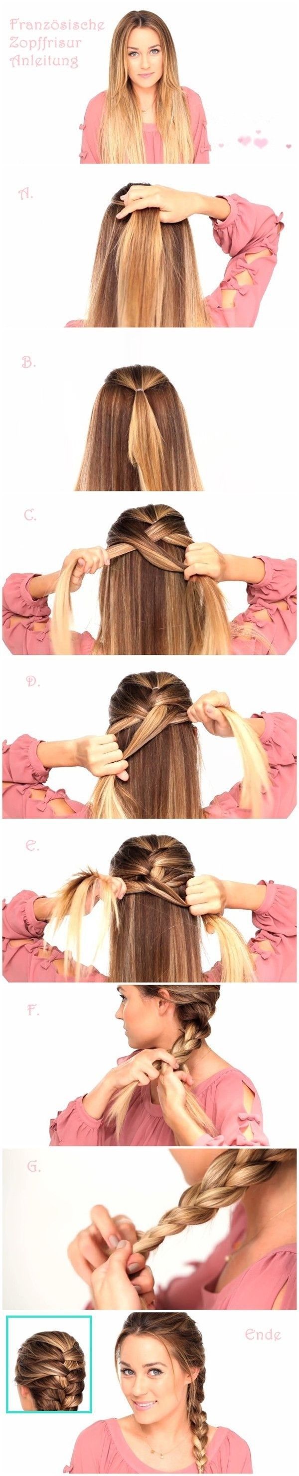 trenzas agarradas para la escuela