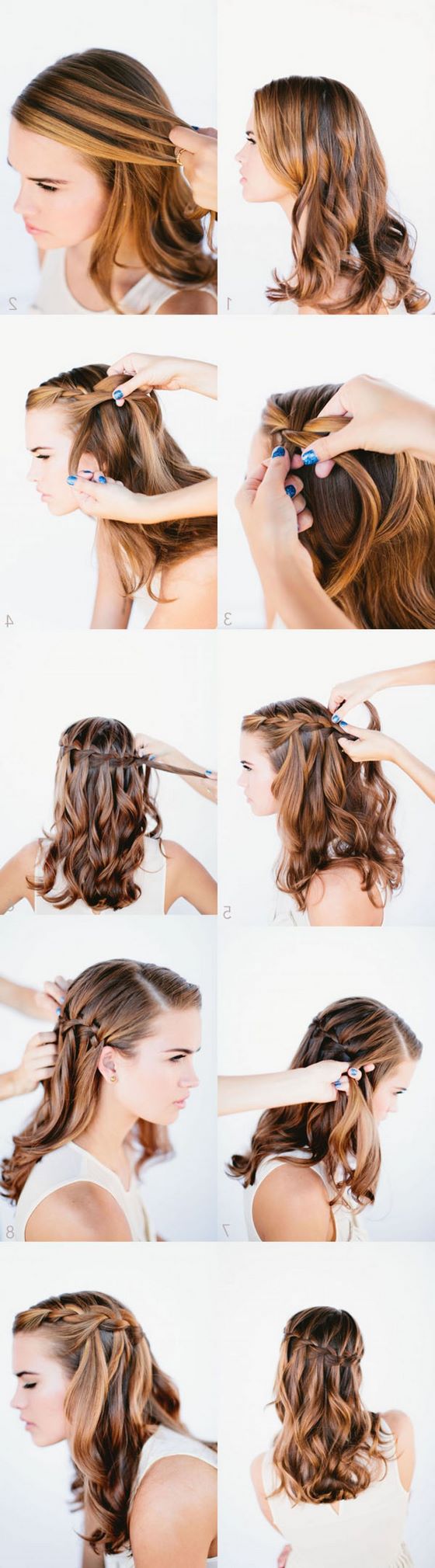 trenzas laterales paso a paso