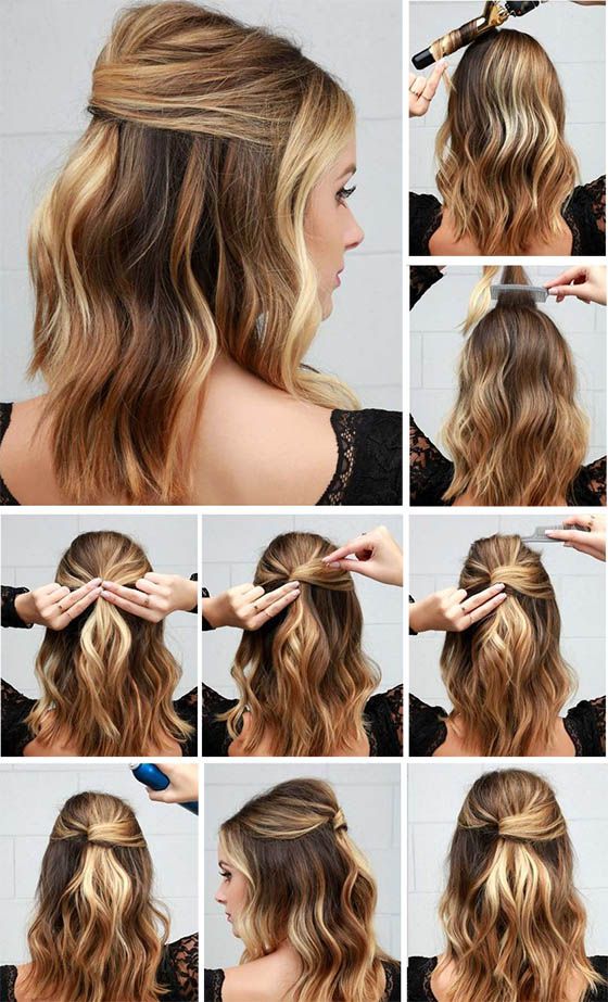 peinado de fiesta cabello corto2