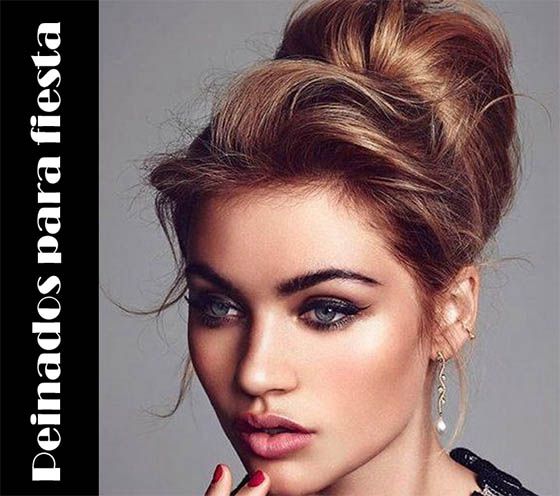 Peinados para fiestas rápidos, sencillos y elegantes – Tendencia 2018