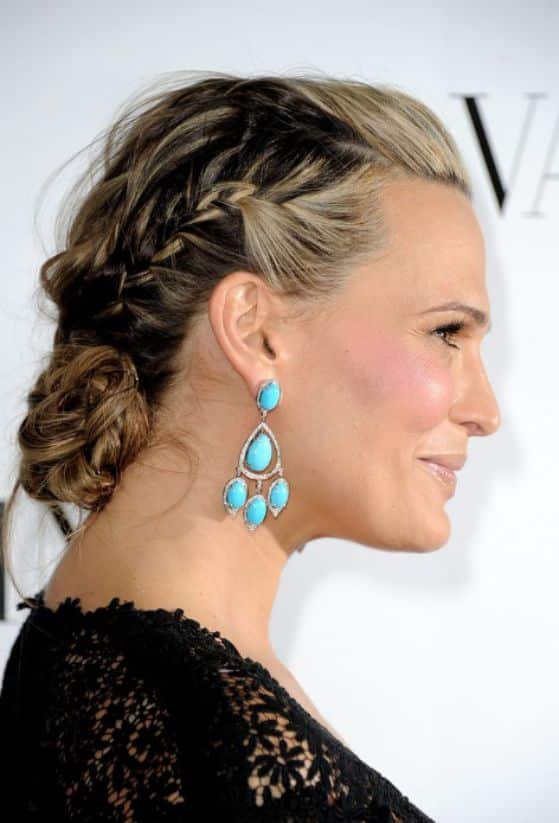 peinados para señoras con trenzas