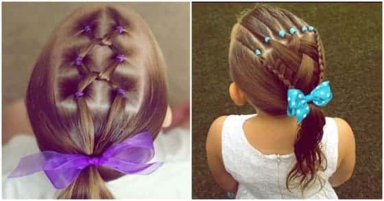 Peinados Con Ligas Para Niñas