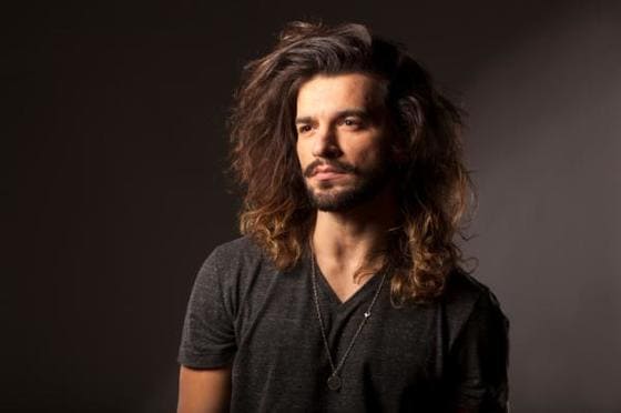 Peinados Para Hombres Con Cabello Largo 2