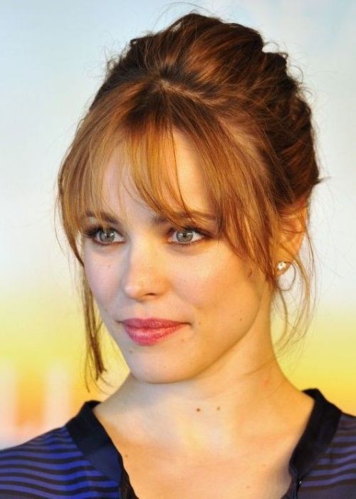 peinado con flequillo hollywood