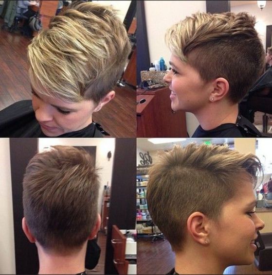 cabello corto rapado para jovenes