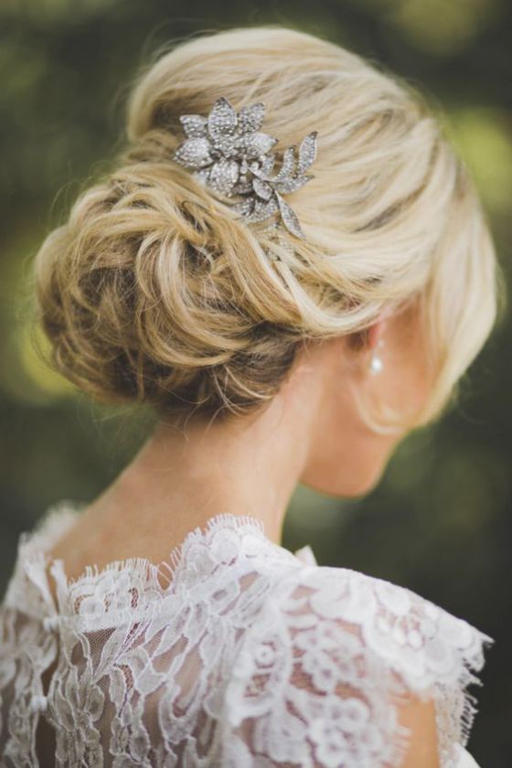 recogido romantico para el cabello