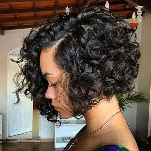 Corte Bob Para Cabello Rizado (1)