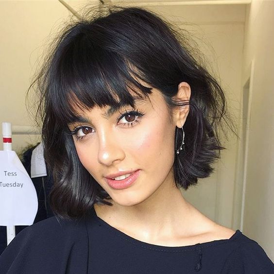 Corte De Pelo Bob Con Flequillos (1)