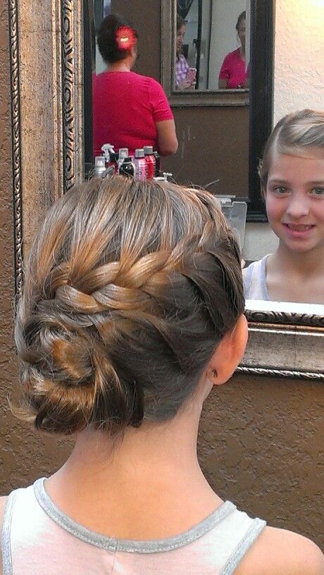 Peinados De Niñas Con Trenzas Recogidas (1)
