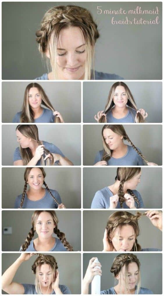 Peinados Paso A Paso Recogidos Con Trenzas (1)