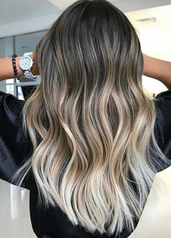 18. Mechas Cenizas