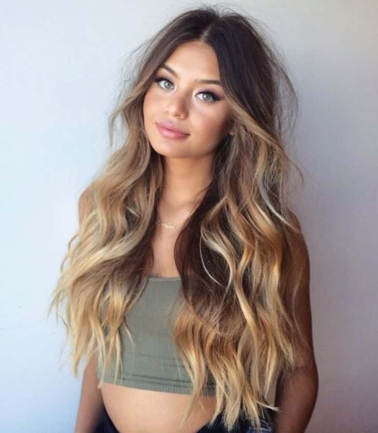 4. Mechas Rubias Para Cabellos Castaños