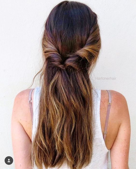 Peinados Estilo Casual Pelo Largo (4)