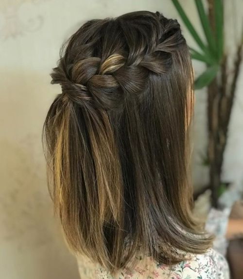 Peinados Para Damas De Honor Cabello Corto (3)