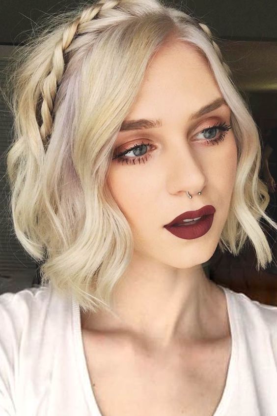 Peinados Para Damas De Honor Cabello Corto (6)