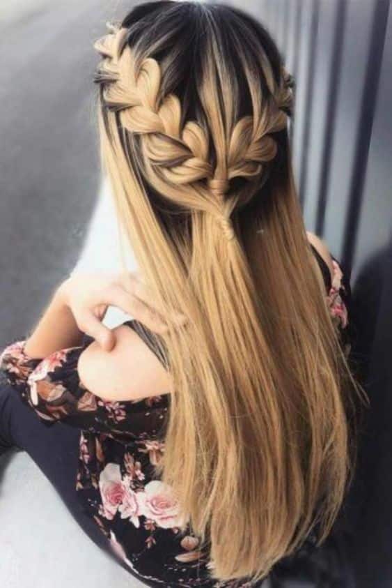 Peinados Para El Colegio Con Trenzas (2)